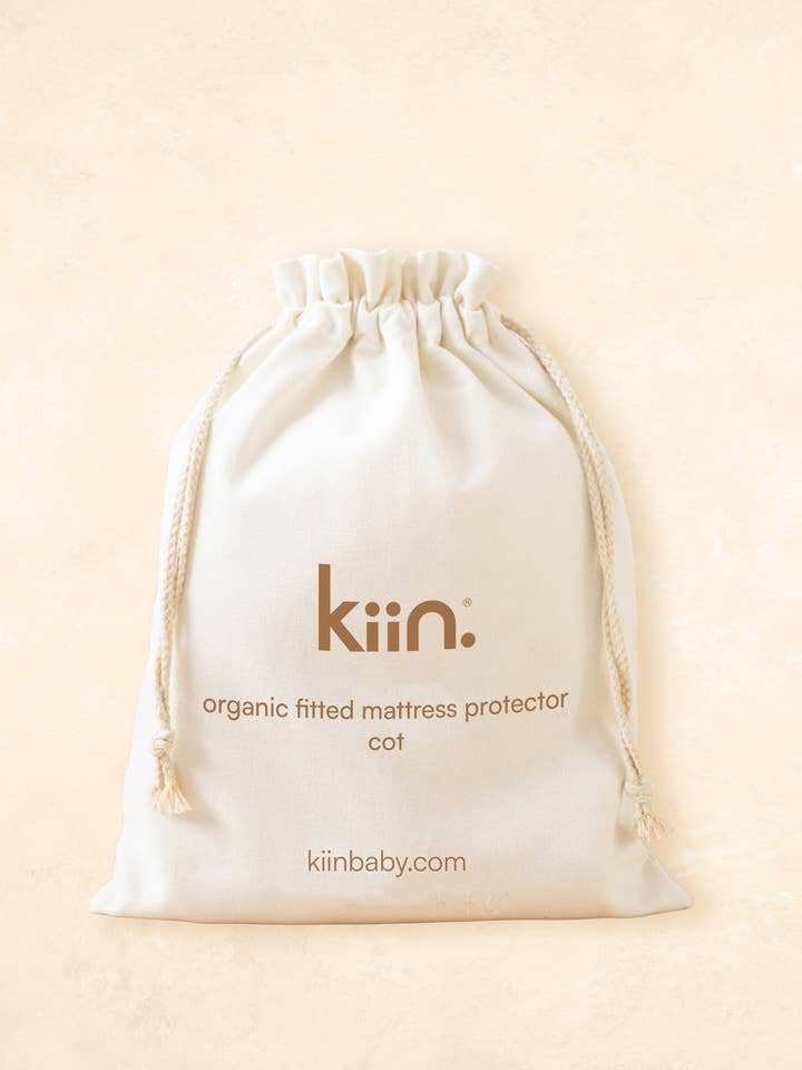 Organic Fitted Mattress Protector for wholesale by Kiin Baby