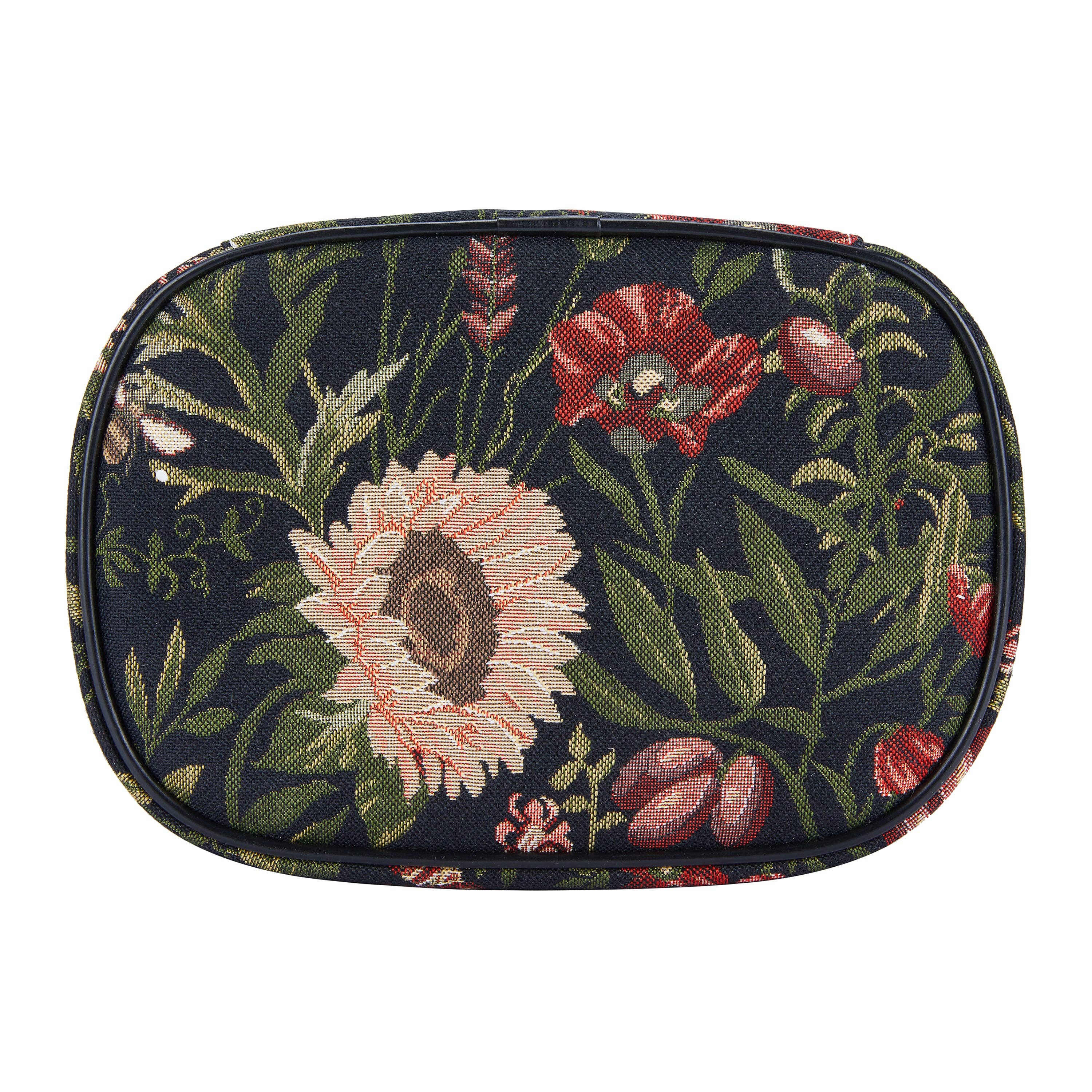 Signare Tapestry – wholesale Toiletry bag – women's – Morning Garden Black - Toiletry Bag2