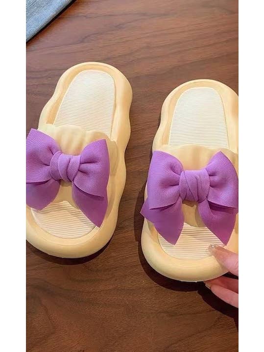 Miss Sparkling - Wholesale Slides - Women's - Cute Bow Slides