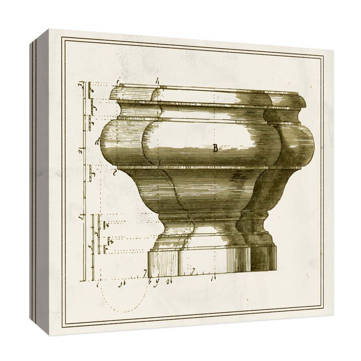 Old Planter Ii 22'' x 22'' Canvas Wall Art for wholesale by PTM Images