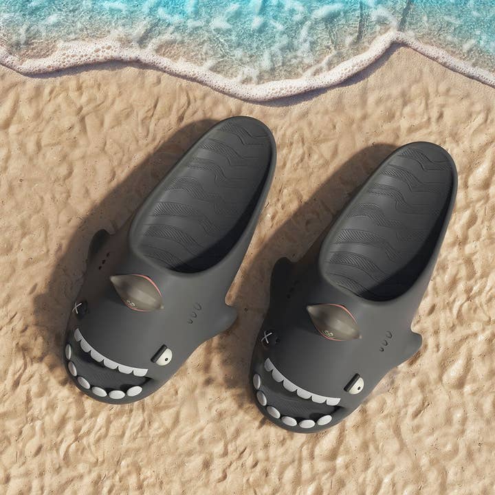 HelloSlippers - Wholesale Slides - Women's - Hello Slippers Sharkicks Pro Pirate Shark Slides Sandals10