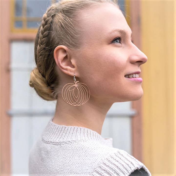 Coruu - Wholesale Dangle Earrings - Frutta Wooden Earrings