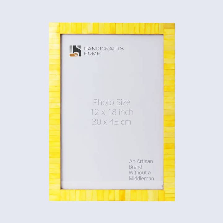 Poster Frames Classic Yellow Bone Inlay Collection, 23 Sizes for wholesale by Muqeem & Brothers