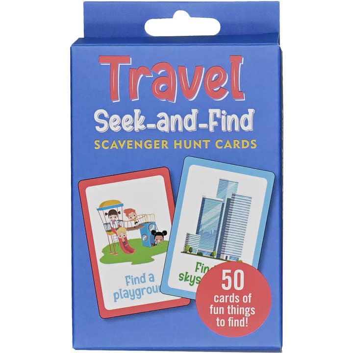 Peter Pauper Press - Wholesale Card Game - Travel Seek-and-Find Scavenger Hunt Cards