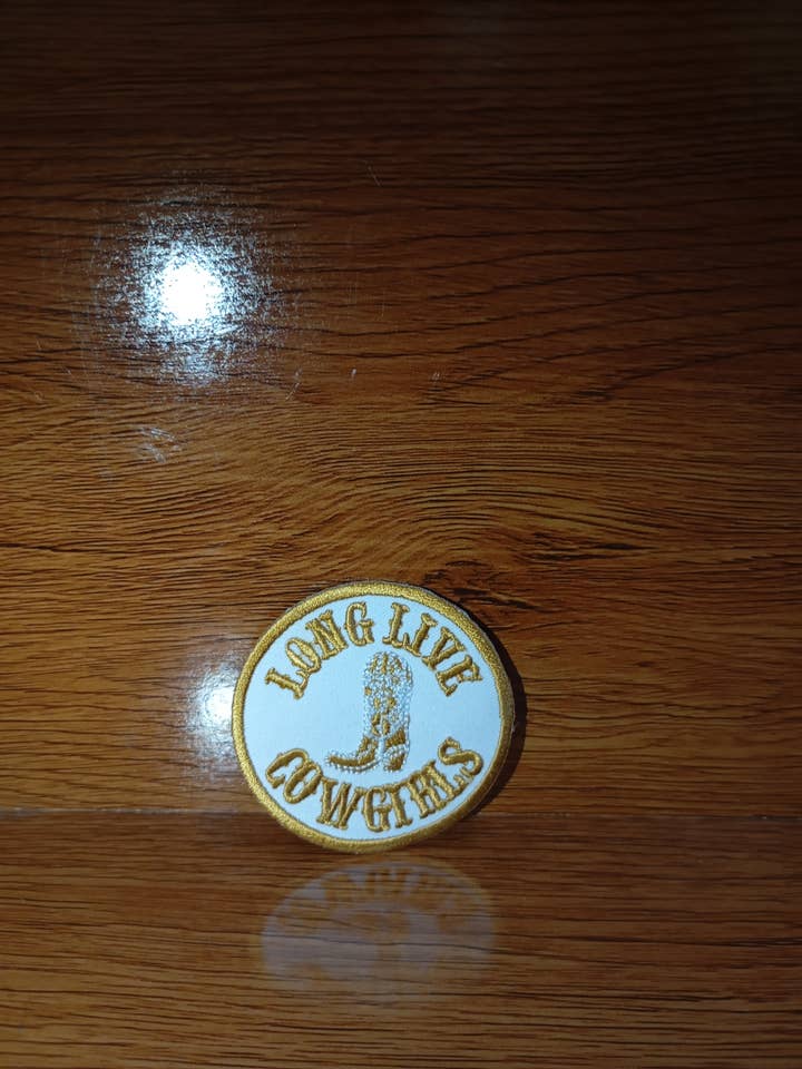 Borduurpatches voor cowgirls met lange levensduur voor wholesale door Icon Punch