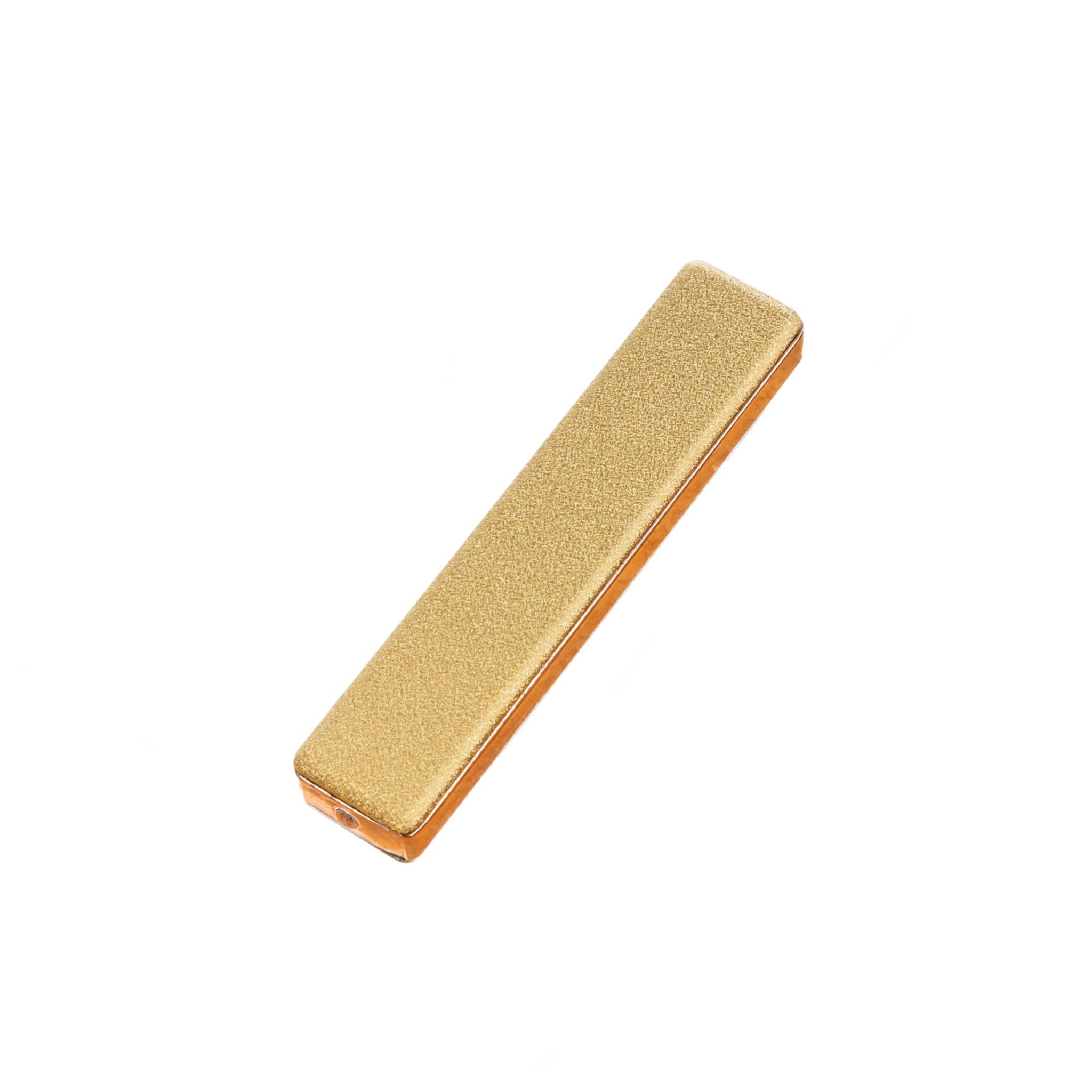 Creative Gifts International Inc. - Wholesale Lighter - Flameless Rectangular Metal Trim Lighter Gold1