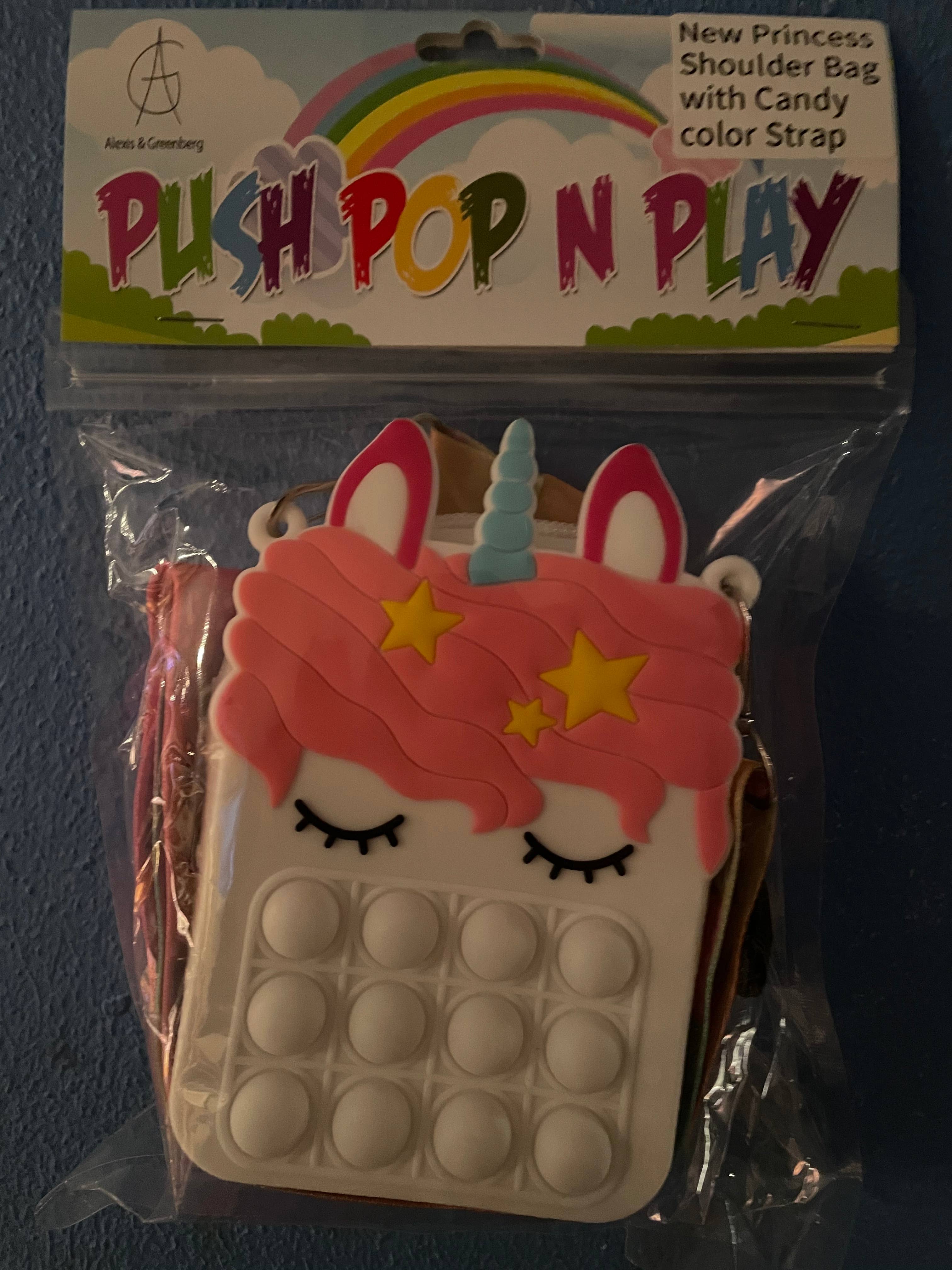 AlexisandGreenberg – Großhandel Fidget Toy – Kinder – Prinzessin Schultertasche Push Pop Bubble Pop Mode11