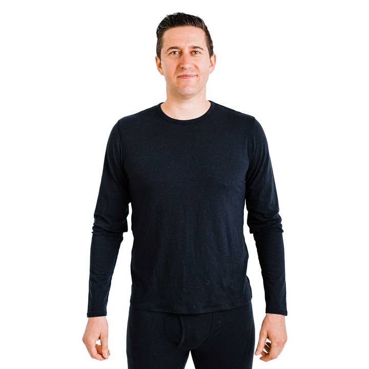 Men's Merino Wool Crewneck for wholesale by Polarmax