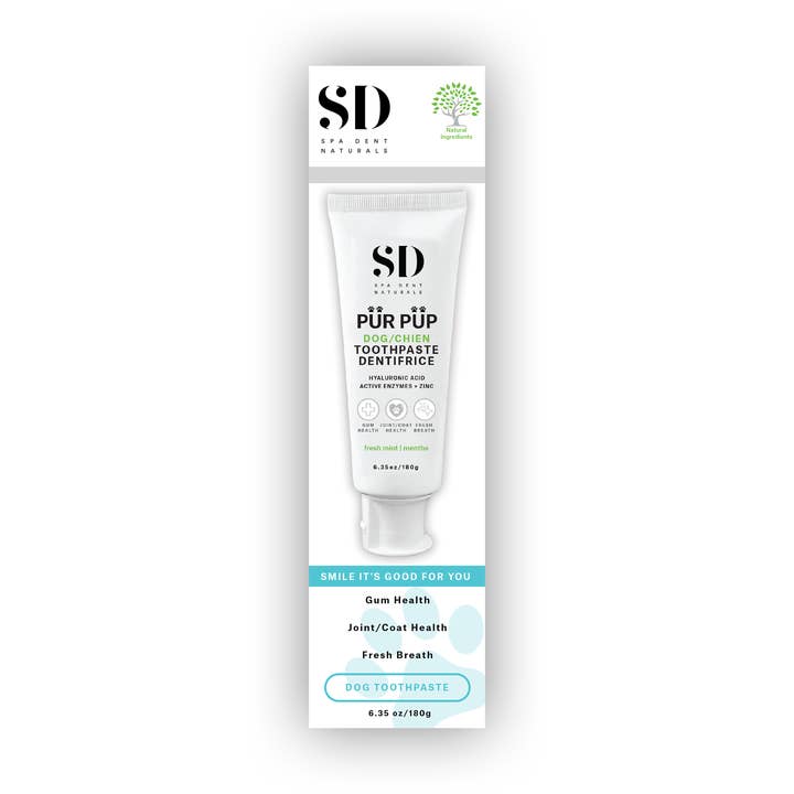 PUR PUP - DENTIFRICIO PER ANIMALI DOMESTICI per la vendita all'ingrosso da parte di Spa Dent Naturals