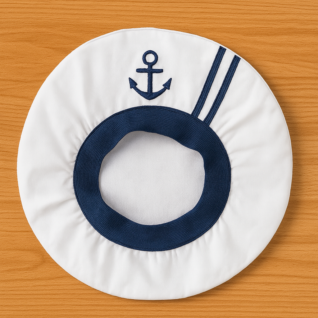 Fennco Styles - Wholesale Newborn/Knit Hat - Baby - Embroidered Anchor Nautical Sailor Cotton Baby Hat7