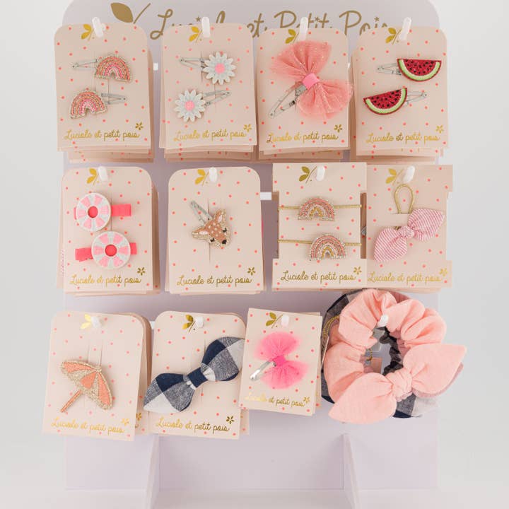 Luciole et Petit Pois - Wholesale Jewelry Stand & Display - PVC strip display