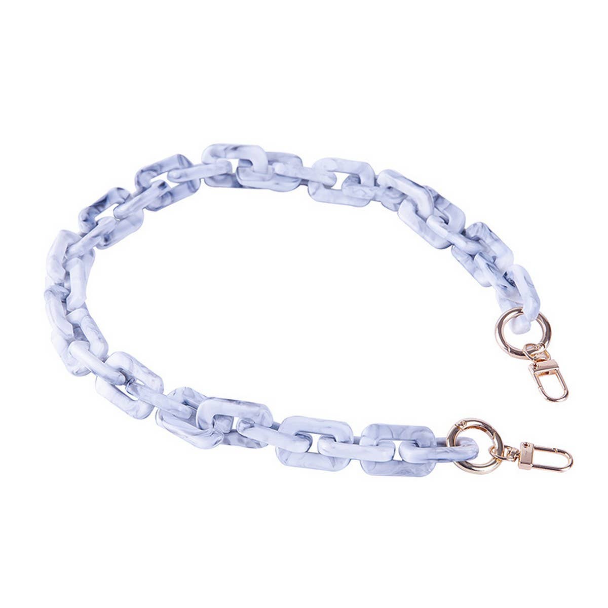 ACCITY - Wholesale Bag Strap - Women's - Acrylic Square Multi-Color Bag Chain,Bag Strap_CWMM509314