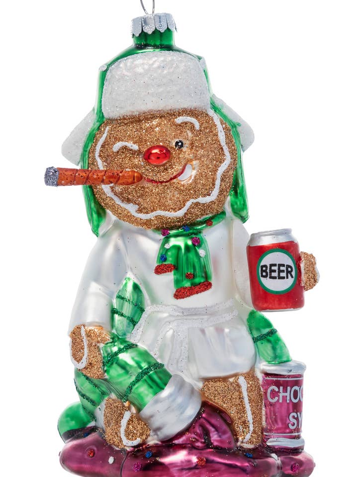 Cousin Gingerbreddie for wholesale by Cheeky Ornaments