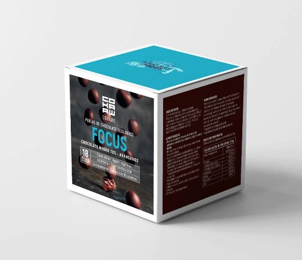 COKARE Conscious care - Wholesale Chocolate Bar - Focus Chocolate Bites with Lions Mane0