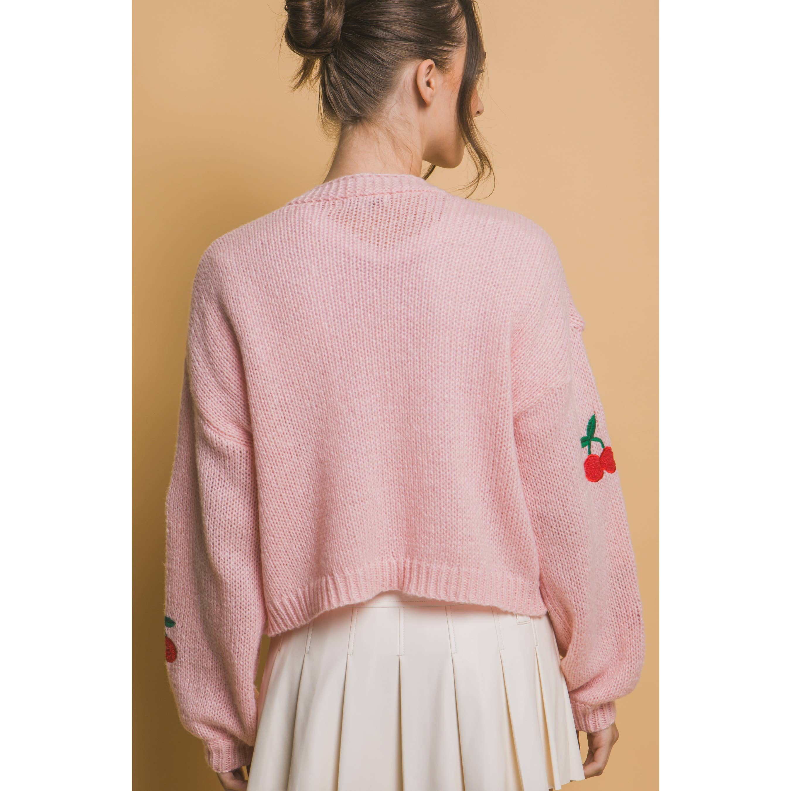 Apolline – wholesale Cardigan – Women’s – Cherries Cardigan11