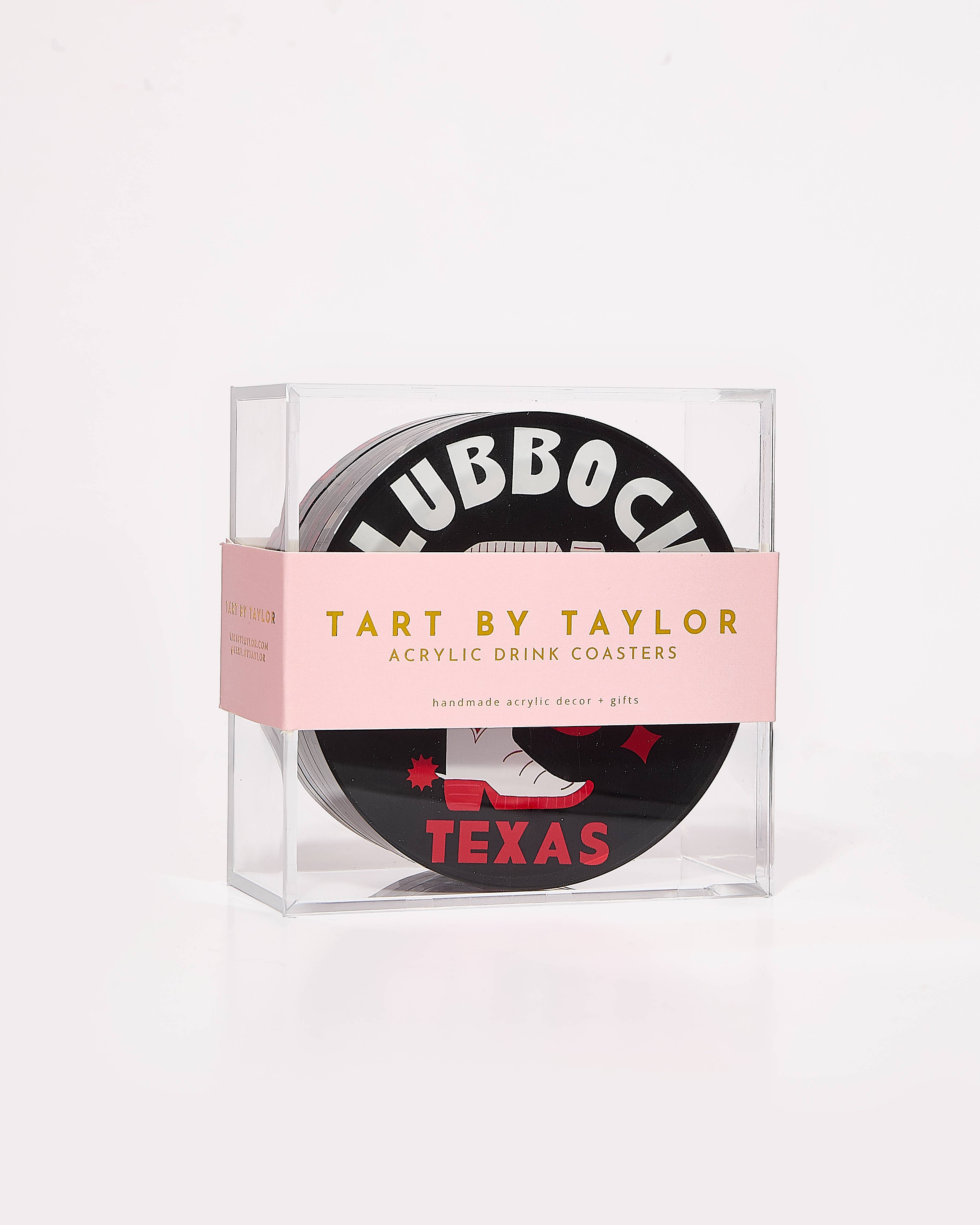 Tart By Taylor - Wholesale Coasters - Lubbock, Texas Acrylic Drink Coaster4