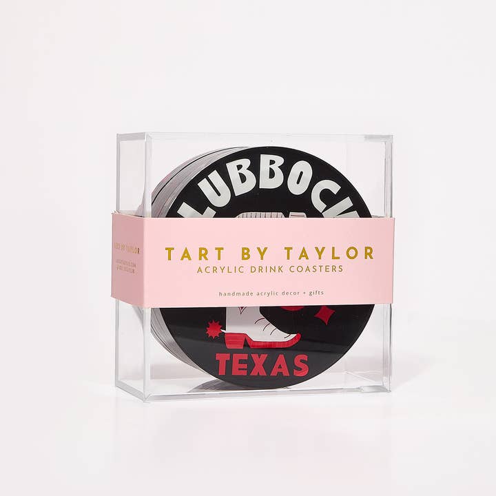 Tart By Taylor - Wholesale Coasters - Lubbock, Texas Acrylic Drink Coaster4