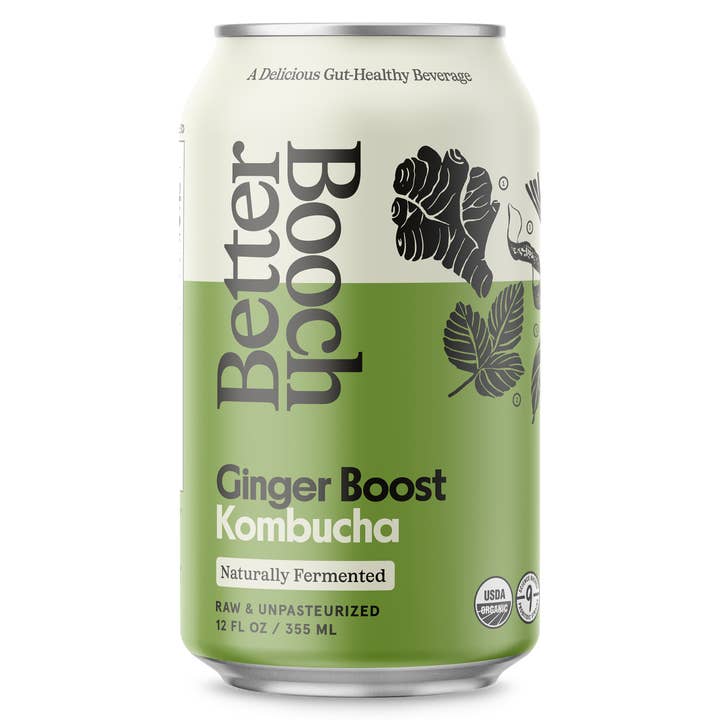 Ginger Boost (12oz Can - 12 Pack) for wholesale by Better Booch