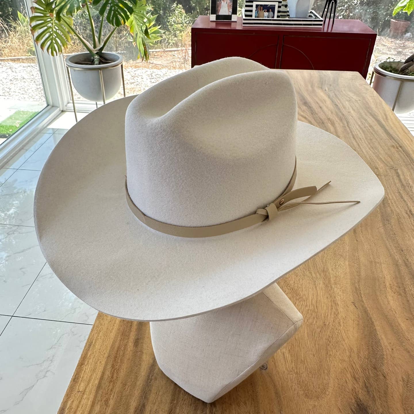Bella Betty - Wholesale Cowboy Hat - Women's -  Australian Wool Cattleman Cowboy Hat With Leather Belt 0