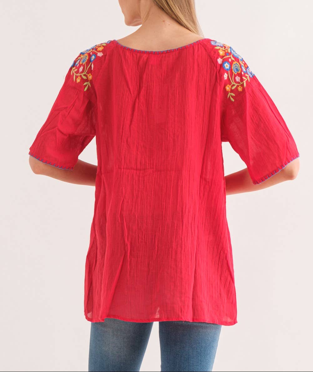 Raj Trading & Imports (USA) Inc. - Wholesale Blouse - Women's - Lola Embroidered Top10