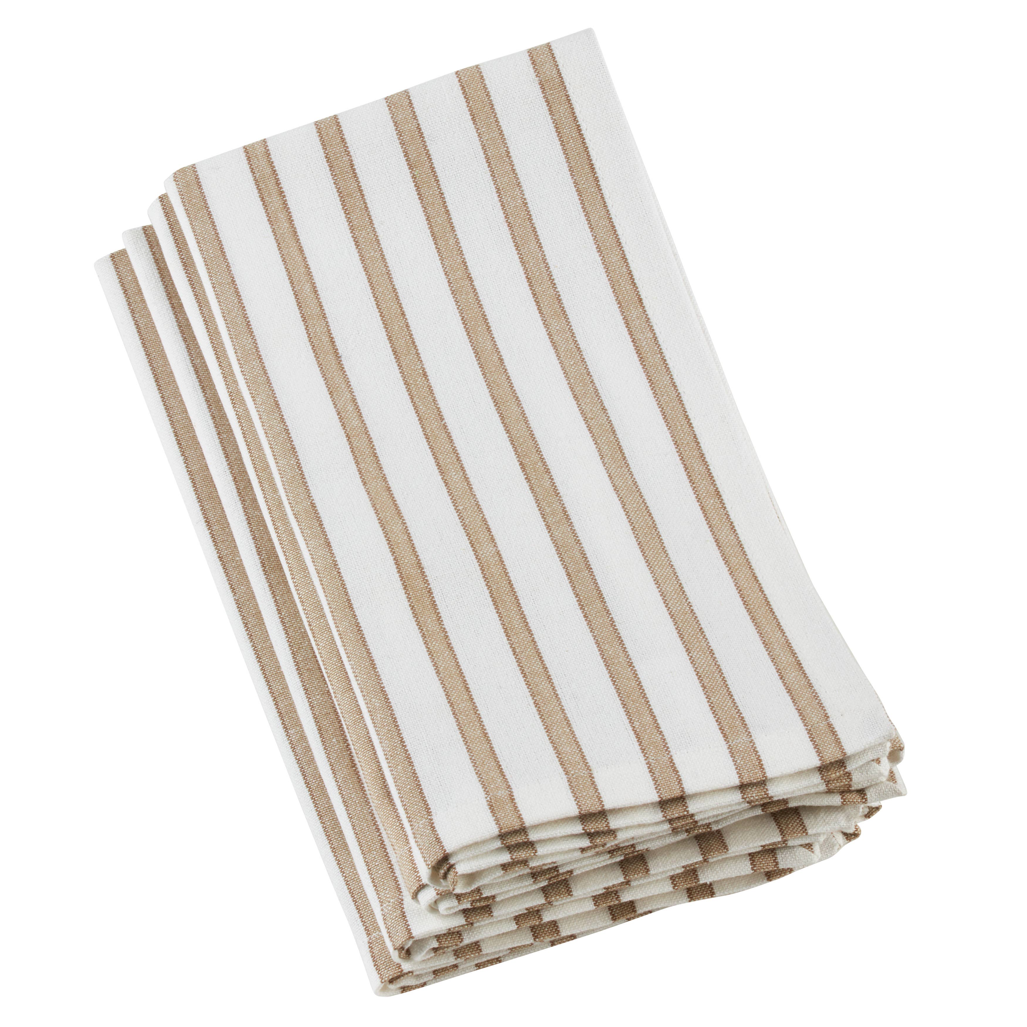 Saro Lifestyle - Wholesale Dinner & Cloth Napkin - Striped Design Napkin1