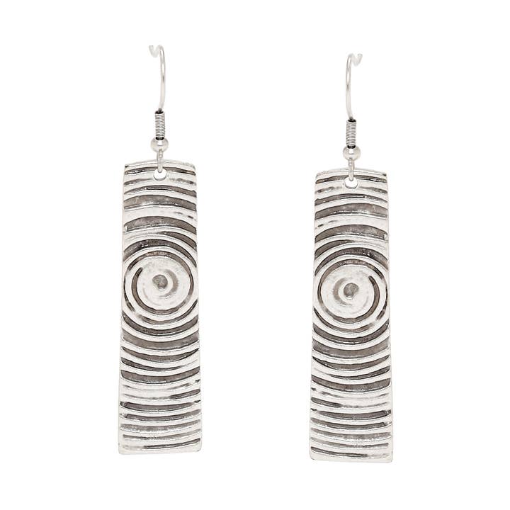 Handmade Pewter Earings - 5178 for wholesale by Chanour