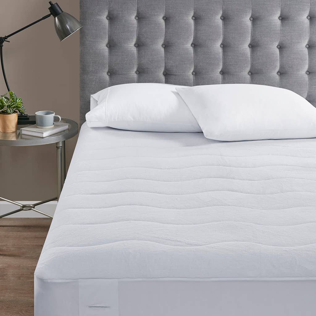 Olliix - Wholesale Mattress Pad/Protector - Heated Plush Electric Mattress Pad1