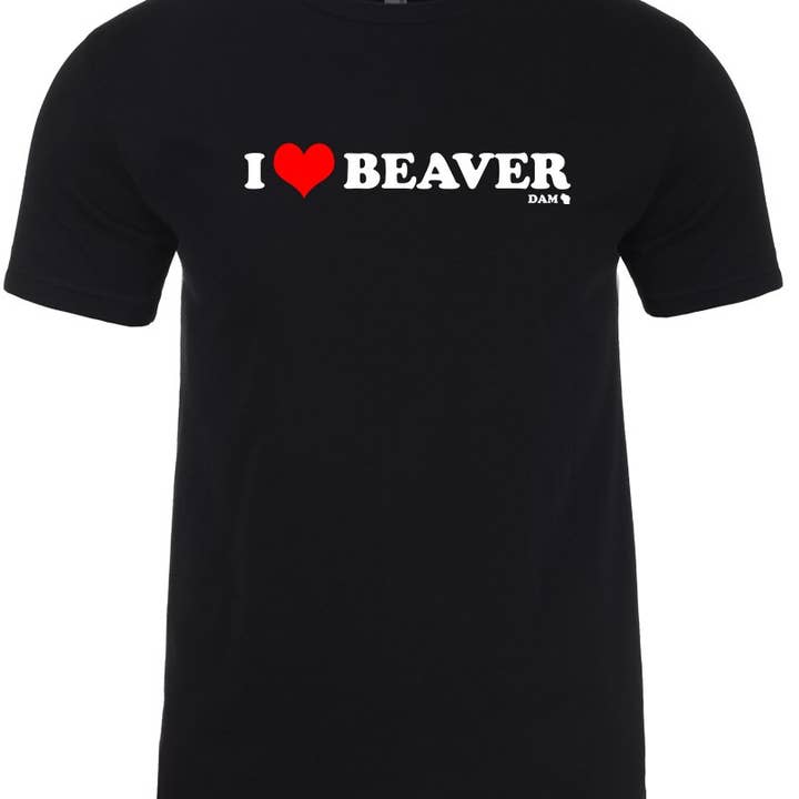 I Love Beaver Dam Wisconsin Unisex T-Shirt for wholesale by Wi-Wear