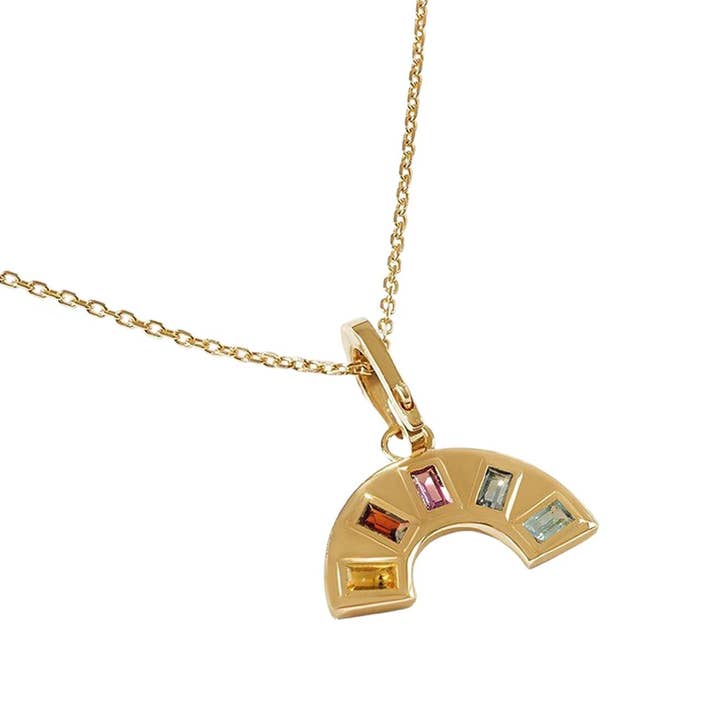 Rainbow Pendant for wholesale by Gold Trip