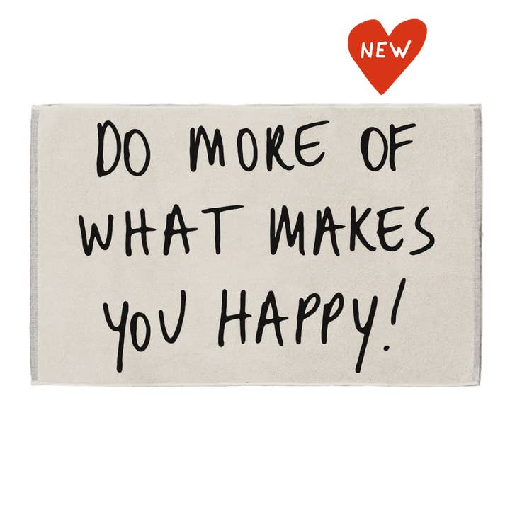 Alfombrilla de baño haz más de lo que te hace feliz para venta al por mayor de helen b