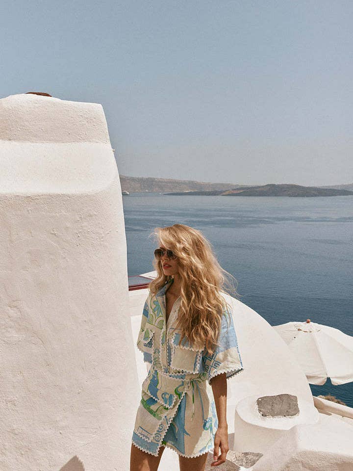 Pattern Boho Lace Print Fashion Set 2026 Global Style for wholesale on Faire10