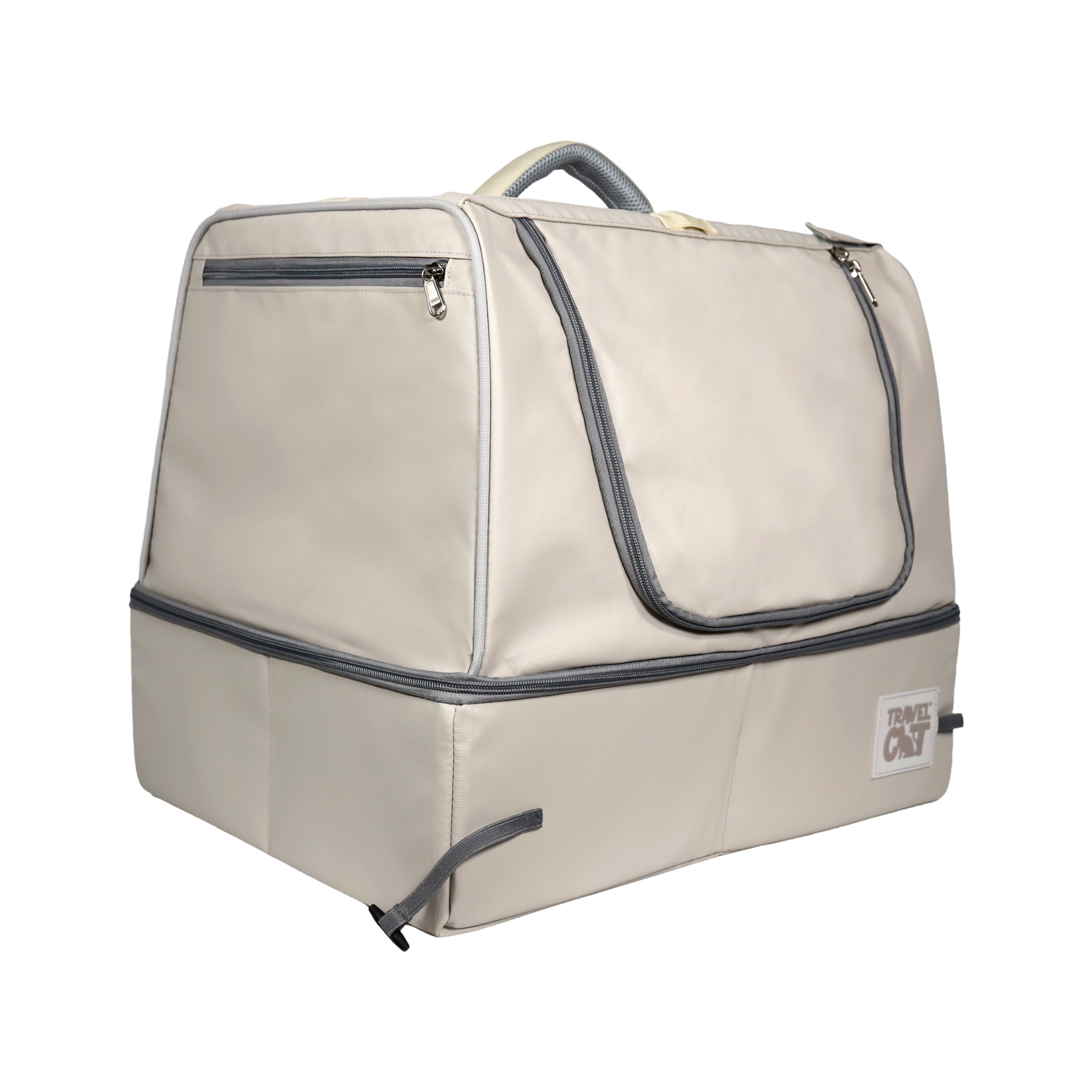 Travel Cat Wholesale - Wholesale Pet Carrier - Cat - "The Porta-Pawty+" Covered Travel Litter Box - Portable Bathroom for Cats2