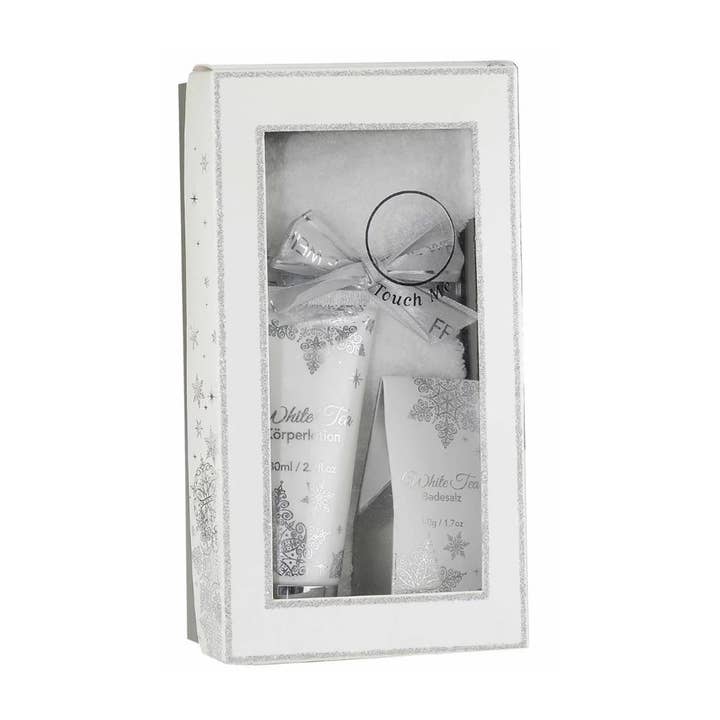 Silver Gift Set With Soft Socks For Women for wholesale by IngrossoBeauty by INCI Srl