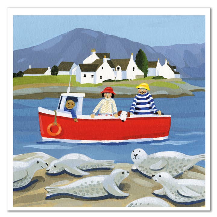 Plockton Seals - Gratulationskort för wholesale av Emma Ball Ltd