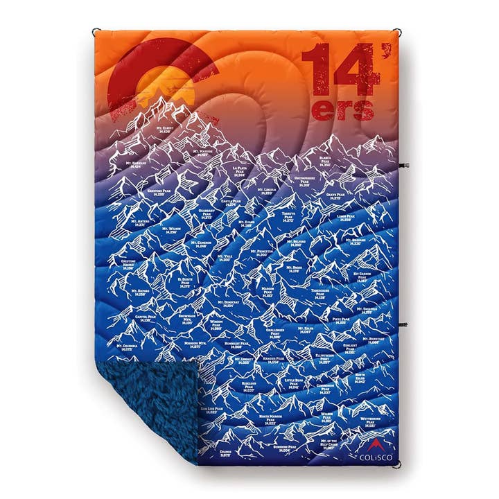 COLISCO Colo 14'Ers Sherpa Eco-Performance Blanket - 52"x75" for wholesale by Colisco Wholesale