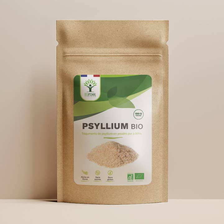 Organic psyllium powder - Bioptimal for wholesale by Bioptimal