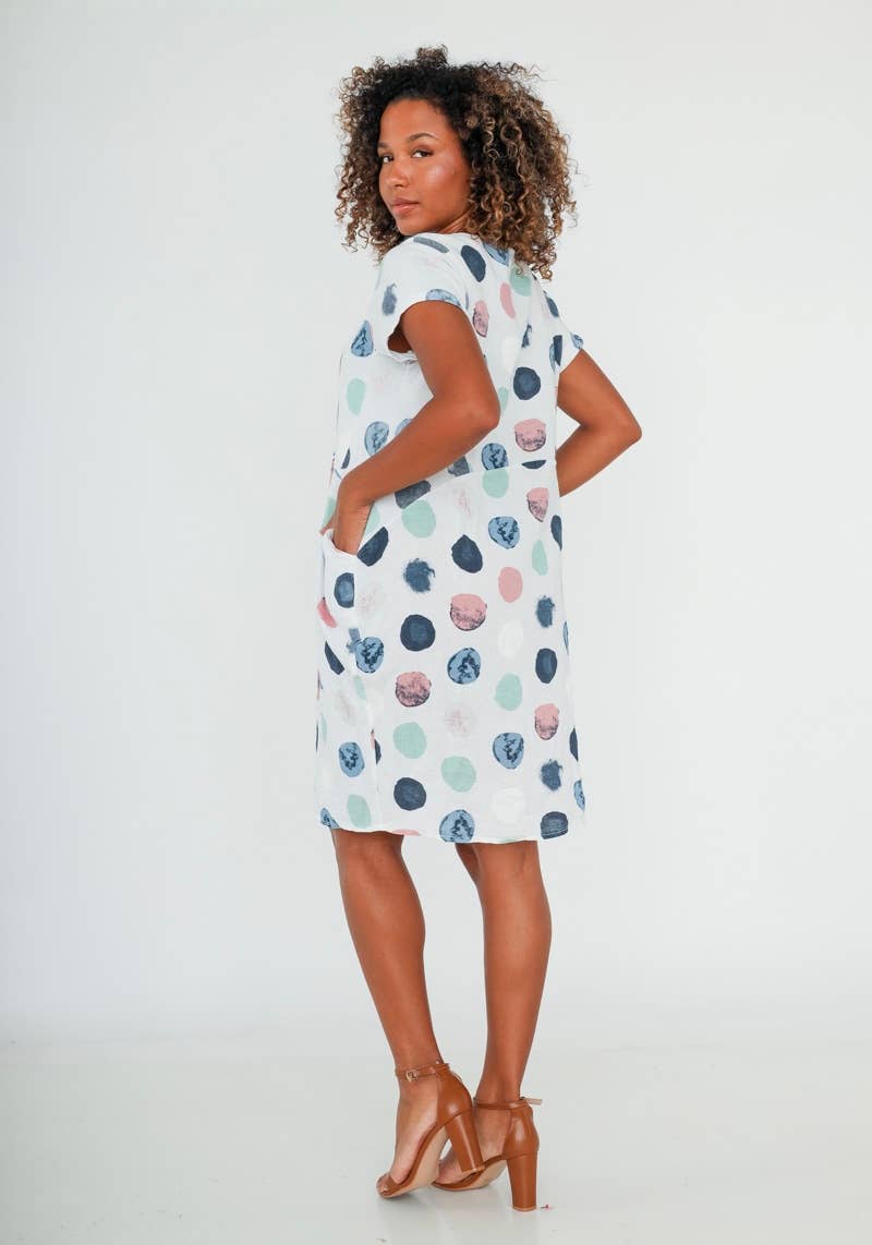 LINEN & COTTON HOUSE - Wholesale Jurk - Dames - 3533 jurk van linnen | dameskleding8