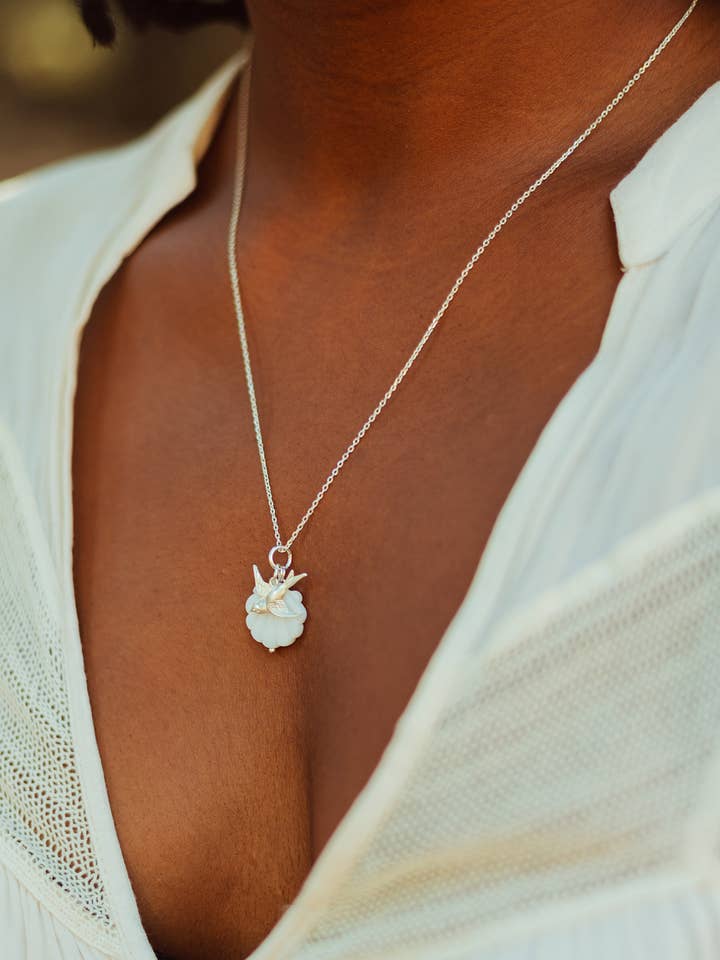 The Nature Lover Pilgrim Necklace (Sterling Silver) for wholesale by Annabelle Hardie