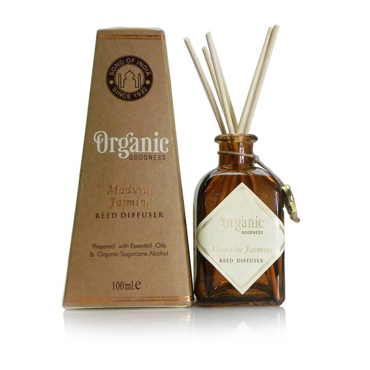 Organic Goodness duftspreder med jasmin for engroshandel hos R. Expo/Song of India