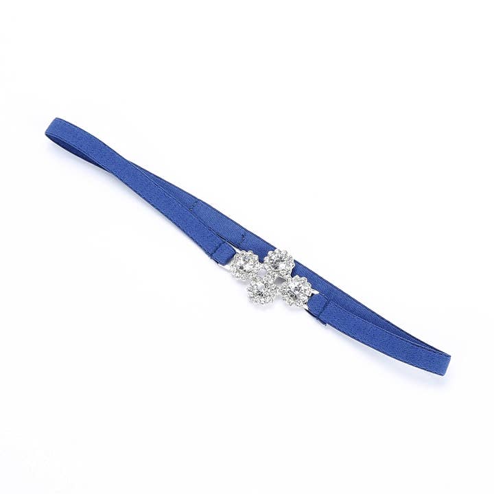 Girls Sparkly Gem Jeweled Elastic Headband - All Ages for wholesale by Peppercorn Kids
