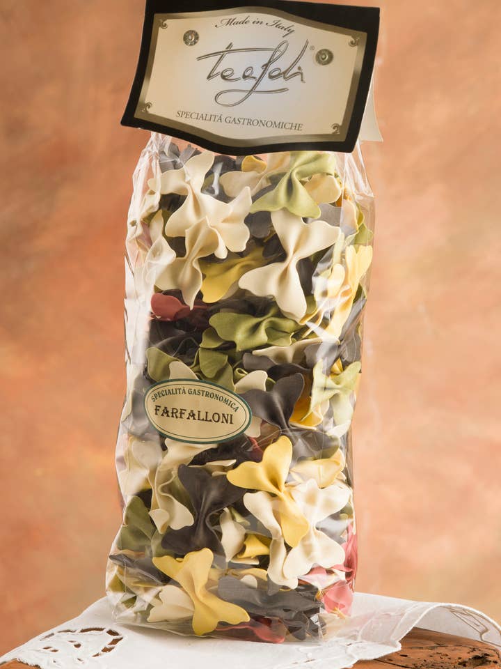 Arlecchino Farfalloni 500g for wholesale by ANTICO PASTIFICIO TEALDI SRL (Tealdi)