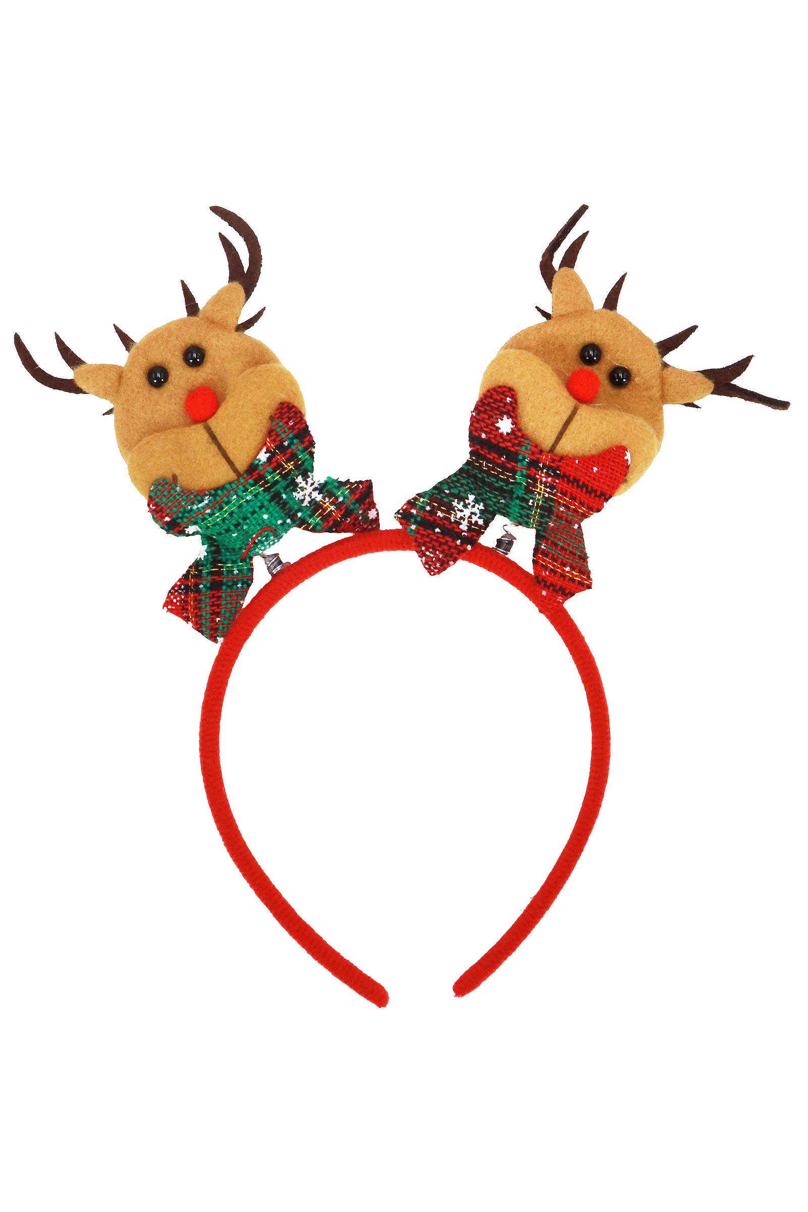 ASSORTI Couvre-têtes fantaisie en forme de guirlandes scintillantes de Noël en vente sur Faire7