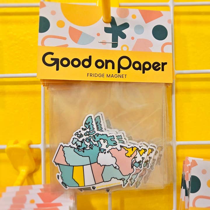 Canada | Aimant de réfrigérateur pour la vente par Good on Paper