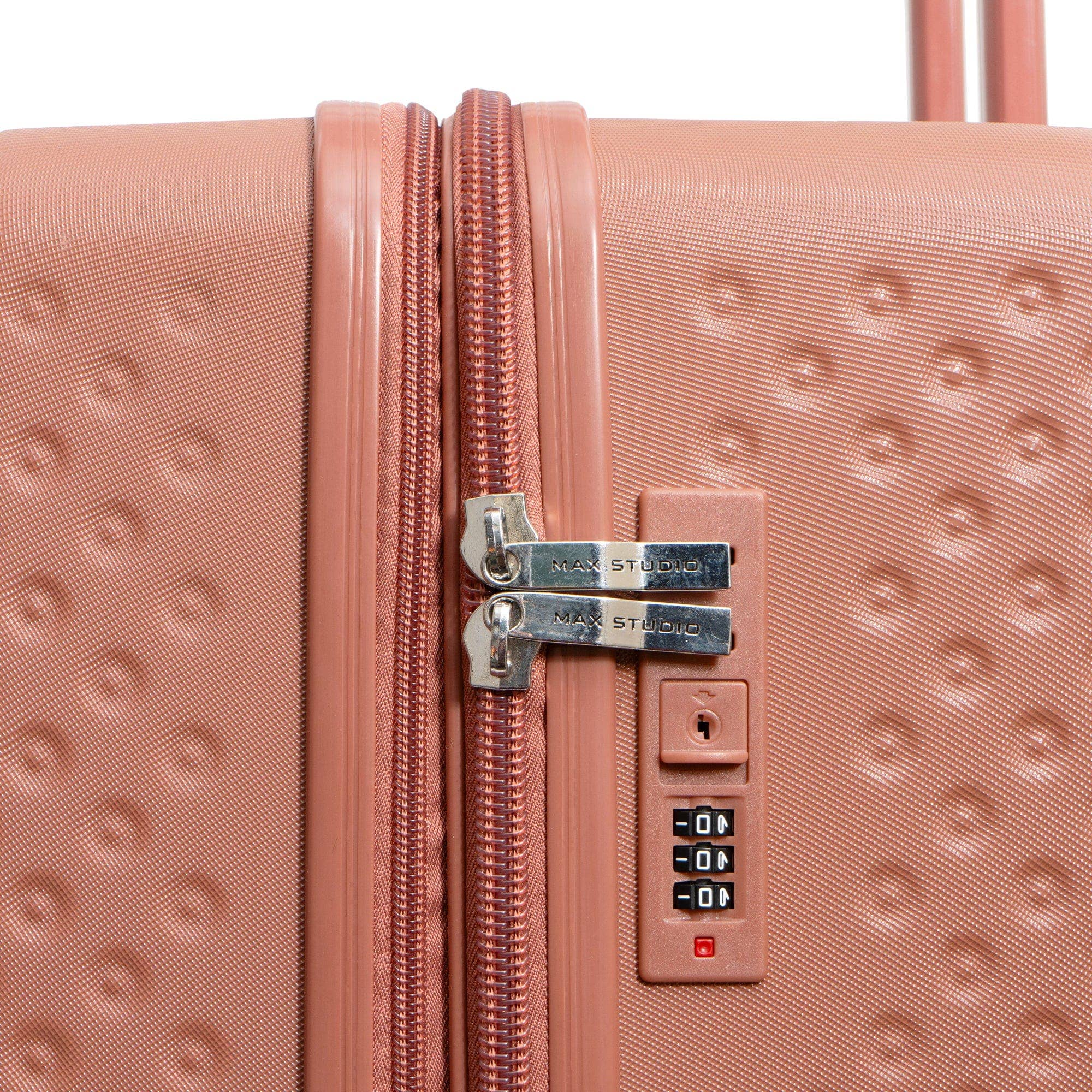 Magid - Wholesale Luggage - Max Studio Tonal Tufted ABS 2-Piece Hard-Sided Luggage Set36