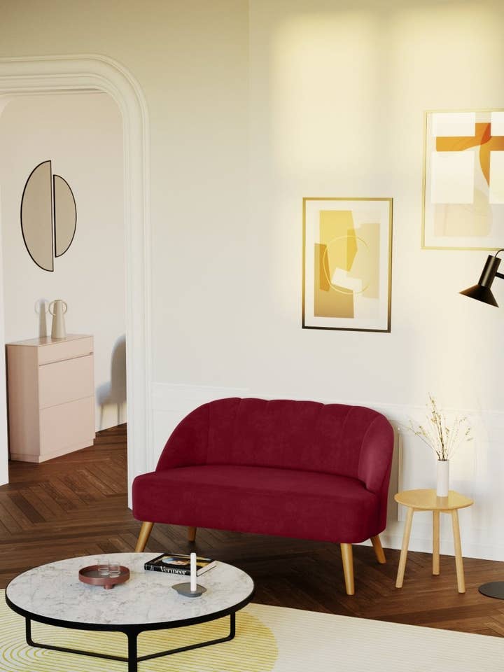 Canapé 2 places Aliénor Bordeaux pour la vente par Potiron