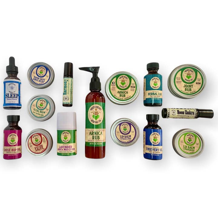 Green Heart Herbal Co. - Vente Crème/baume/pommade cicatrisante - Rub Arnica3