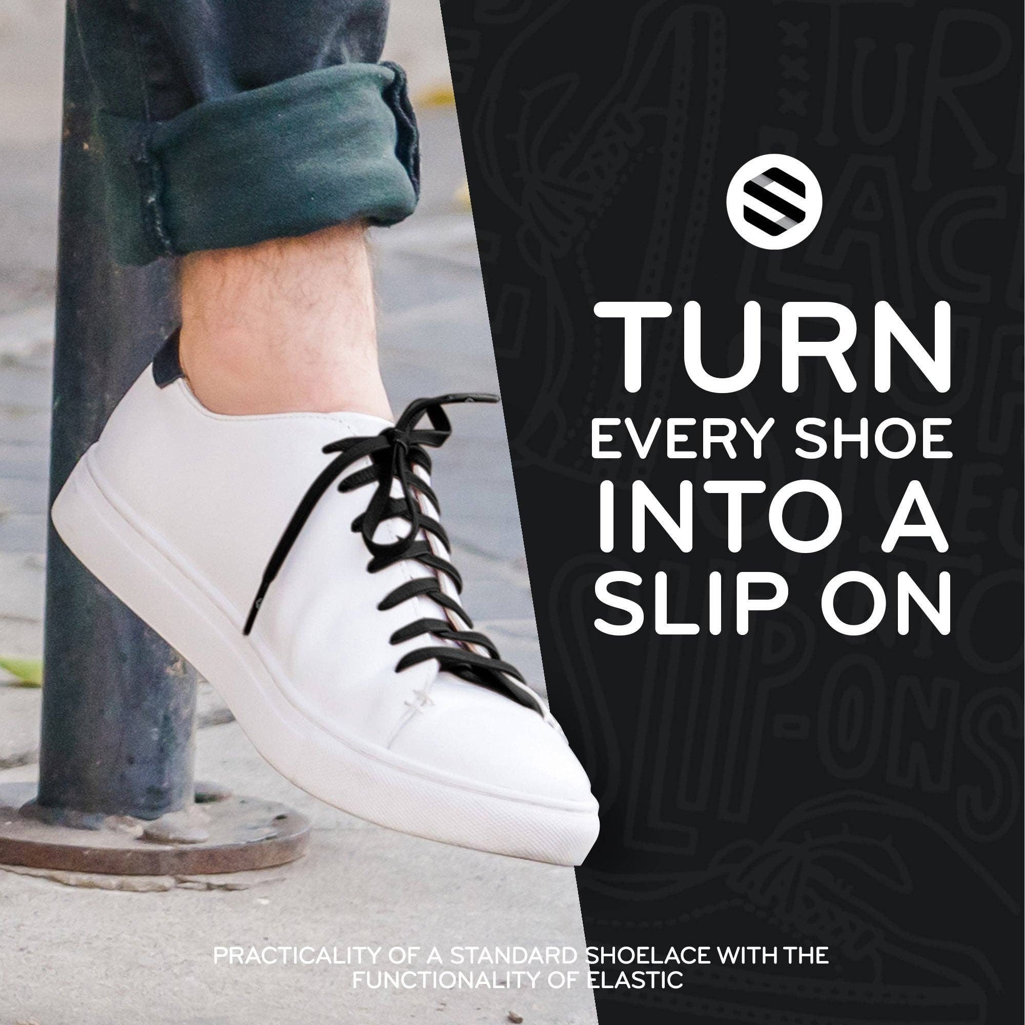 The Original Stretchlace - Vendita all'ingrosso Lacci per scarpe - Unisex - Lacci per scarpe elastici piatti6