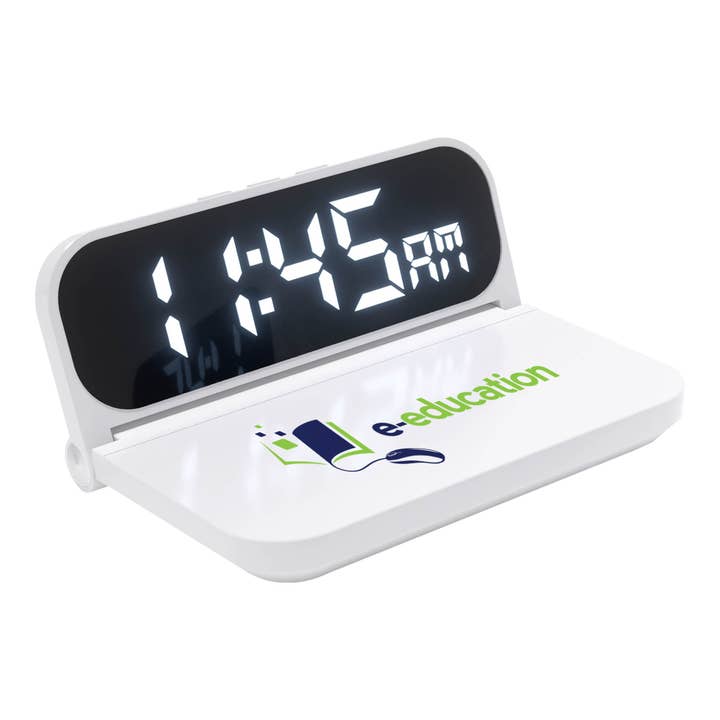 Soniccharge Timekeeper 15W Wireless Charging Dock for wholesale by Market Street Promotions