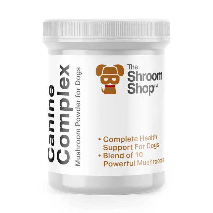 Canine Complex svampepulver til hunde for engroshandel hos The Shroom Shop