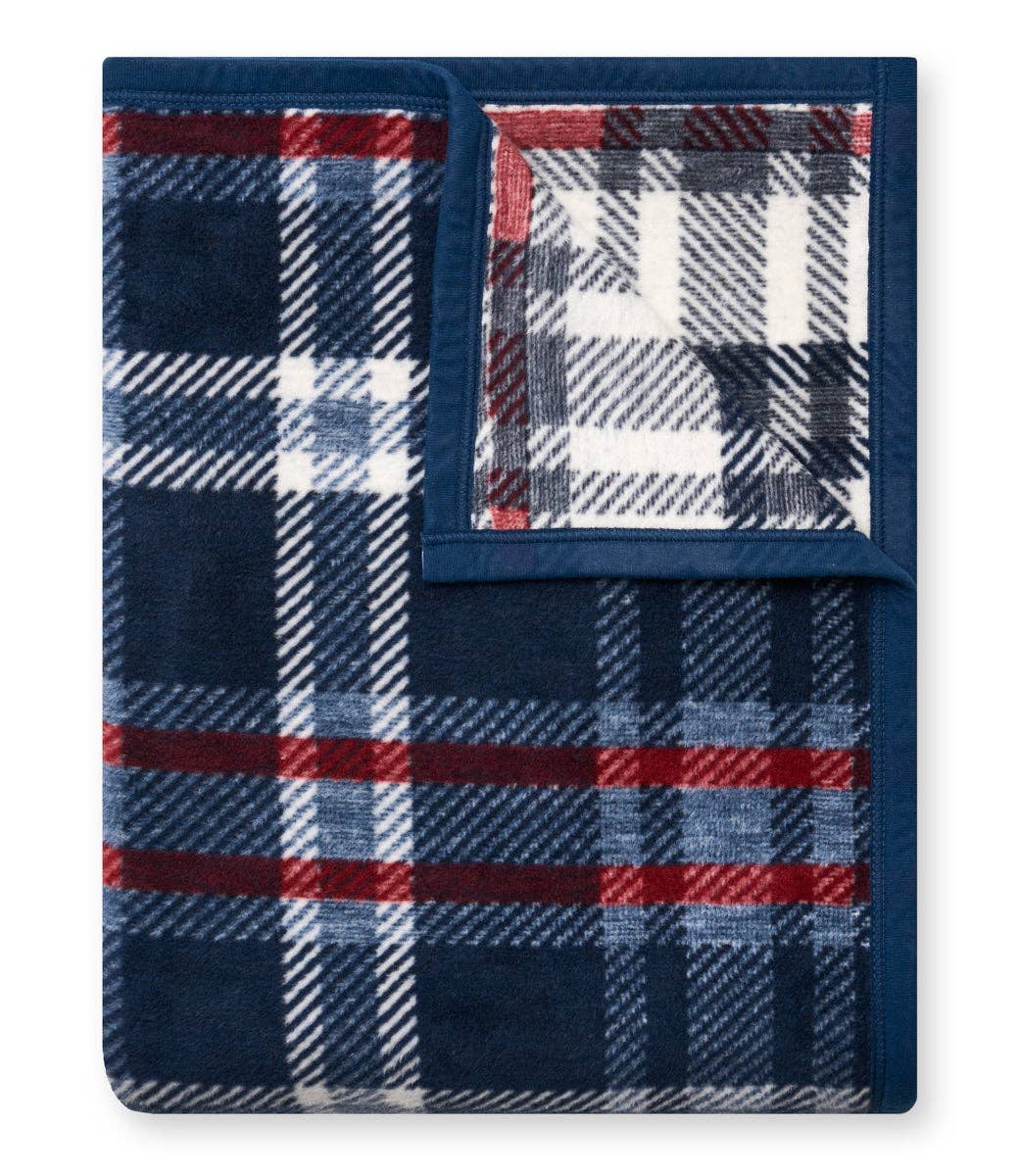 ChappyWrap - Wholesale Throw blanket - Quinn Plaid Blanket